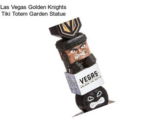 Las Vegas Golden Knights Tiki Totem Garden Statue