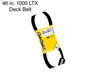 46 in. 1000 LTX Deck Belt