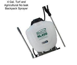 4 Gal. Turf and Agricultural No leak Backpack Sprayer