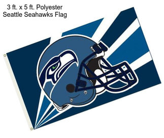 3 ft. x 5 ft. Polyester Seattle Seahawks Flag