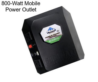 800-Watt Mobile Power Outlet