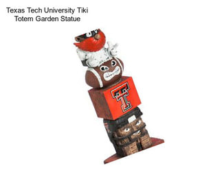 Texas Tech University Tiki Totem Garden Statue