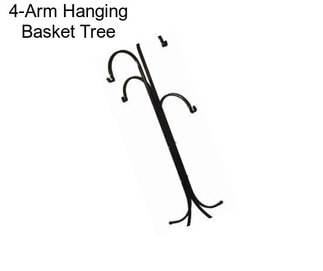 4-Arm Hanging Basket Tree