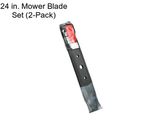 24 in. Mower Blade Set (2-Pack)