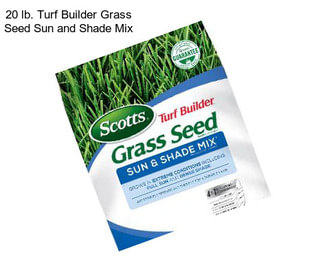 20 lb. Turf Builder Grass Seed Sun and Shade Mix