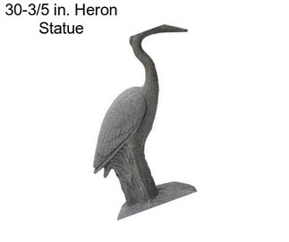 30-3/5 in. Heron Statue