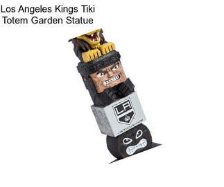 Los Angeles Kings Tiki Totem Garden Statue