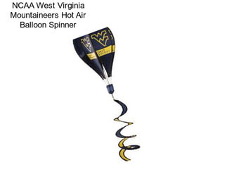 NCAA West Virginia Mountaineers Hot Air Balloon Spinner