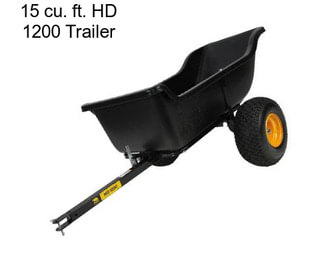 15 cu. ft. HD 1200 Trailer