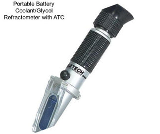 Portable Battery Coolant/Glycol Refractometer with ATC