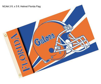 NCAA 3 ft. x 5 ft. Helmet Florida Flag