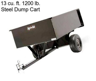 13 cu. ft. 1200 lb. Steel Dump Cart