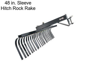 48 in. Sleeve Hitch Rock Rake