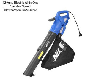 12-Amp Electric All-in-One Variable Speed Blower/Vacuum/Mulcher