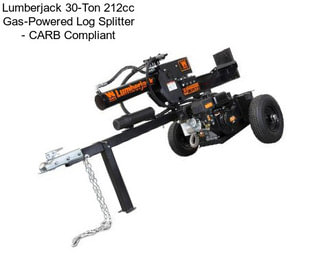 Lumberjack 30-Ton 212cc Gas-Powered Log Splitter - CARB Compliant