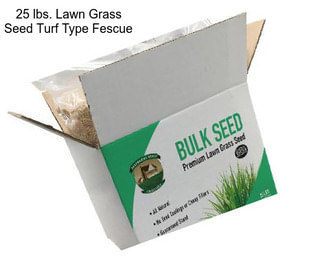 25 lbs. Lawn Grass Seed Turf Type Fescue