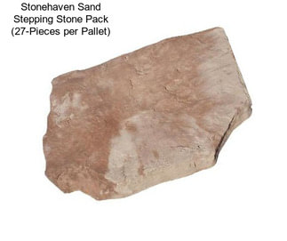 Stonehaven Sand Stepping Stone Pack (27-Pieces per Pallet)