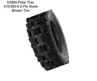 K398A Polar Trac 410/350-6 2-Ply Snow Blower Tire