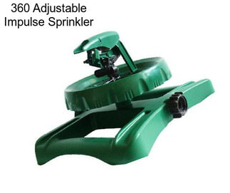 360 Adjustable Impulse Sprinkler