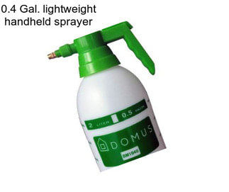 0.4 Gal. lightweight handheld sprayer