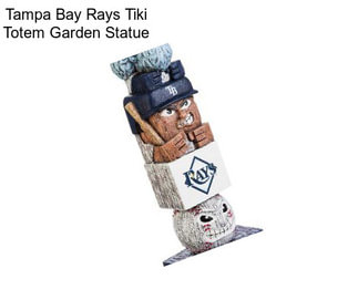 Tampa Bay Rays Tiki Totem Garden Statue