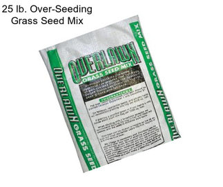 25 lb. Over-Seeding Grass Seed Mix