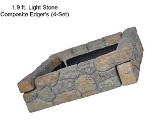 1.9 ft. Light Stone Composite Edger\'s (4-Set)