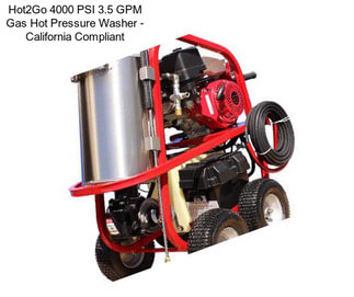 Hot2Go 4000 PSI 3.5 GPM Gas Hot Pressure Washer - California Compliant