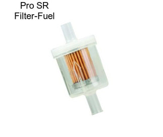 Pro SR Filter-Fuel