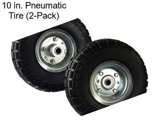 10 in. Pneumatic Tire (2-Pack)