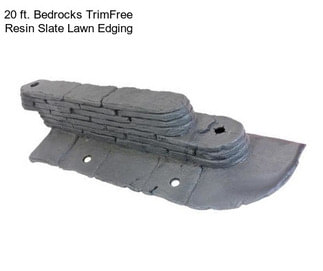 20 ft. Bedrocks TrimFree Resin Slate Lawn Edging