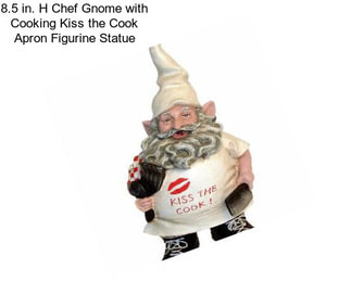 8.5 in. H Chef Gnome with Cooking \