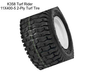 K358 Turf Rider 11X400-5 2-Ply Turf Tire