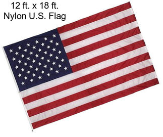 12 ft. x 18 ft. Nylon U.S. Flag