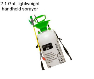 2.1 Gal. lightweight handheld sprayer