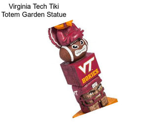 Virginia Tech Tiki Totem Garden Statue