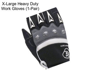 X-Large Heavy Duty Work Gloves (1-Pair)