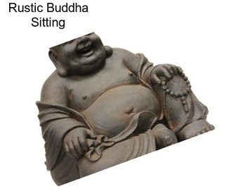 Rustic Buddha Sitting