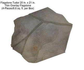 Flagstone Tudor 20 in. x 21 in. Thin Overlay Flagstone (4-Pieces/8.6 sq. ft. per Box)