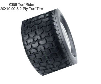 K358 Turf Rider 20X10.00-8 2-Ply Turf Tire