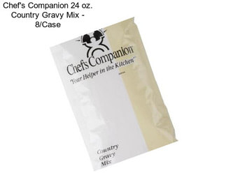 Chef\'s Companion 24 oz. Country Gravy Mix - 8/Case