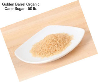 Golden Barrel Organic Cane Sugar - 50 lb.