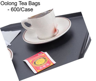 Oolong Tea Bags - 600/Case