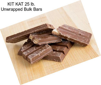 KIT KAT 25 lb. Unwrapped Bulk Bars