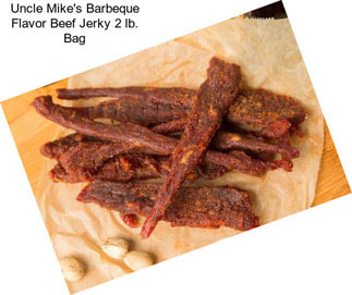 Uncle Mike\'s Barbeque Flavor Beef Jerky 2 lb. Bag