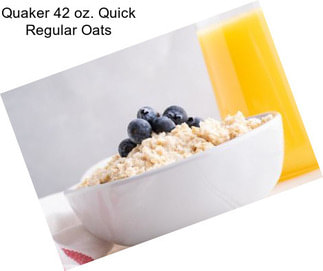 Quaker 42 oz. Quick Regular Oats