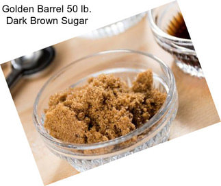 Golden Barrel 50 lb. Dark Brown Sugar