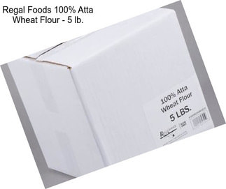 Regal Foods 100% Atta Wheat Flour - 5 lb.