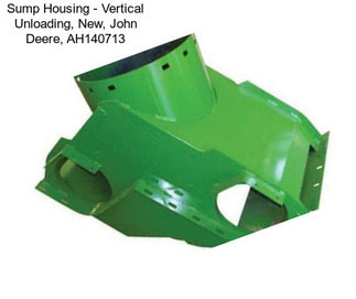 Sump Housing - Vertical Unloading, New, John Deere, AH140713