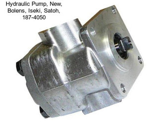 Hydraulic Pump, New, Bolens, Iseki, Satoh, 187-4050